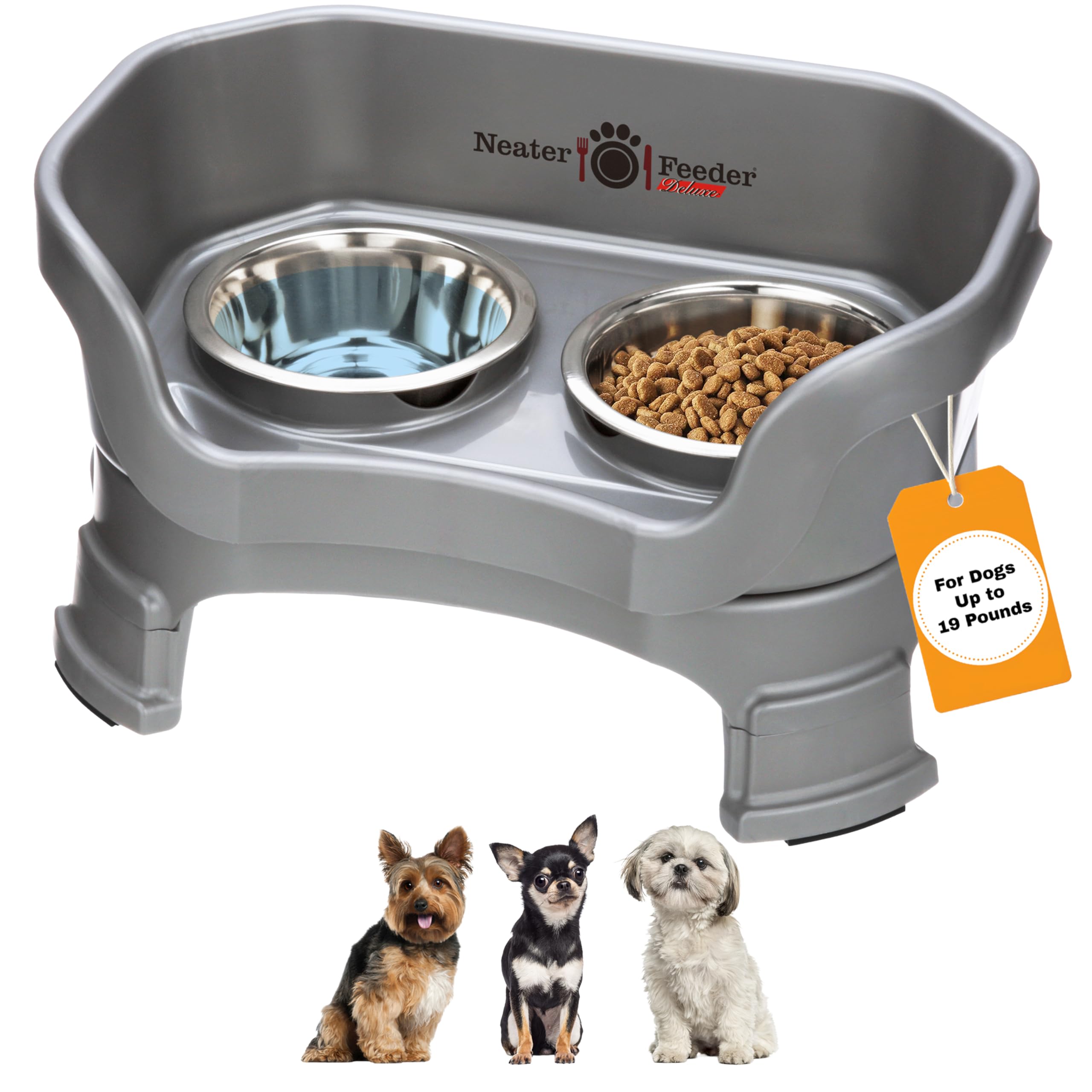 Amazon.co.jp: Neater Feeder デラックス 汚れ防止 ドッグボウル 小型